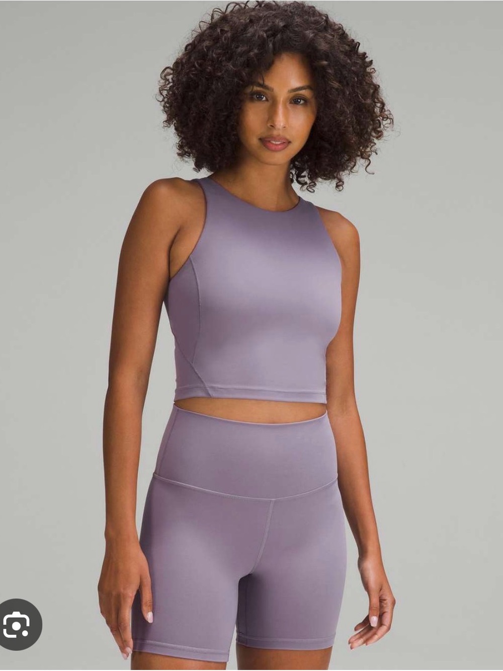 lululemon athletica Lilac High-Neck Crop Tank